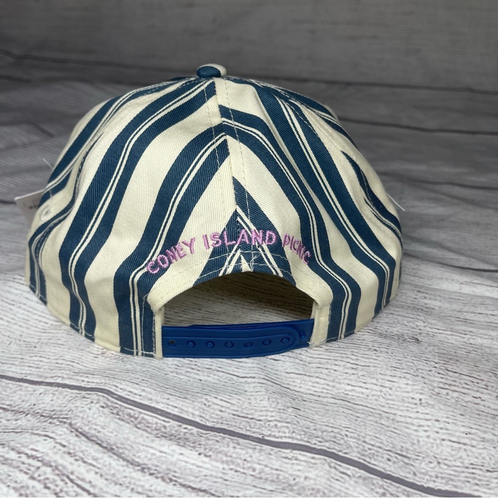 Coney Island Picnic Montauk Stripe Baseball Cap - Picture 2 of 6